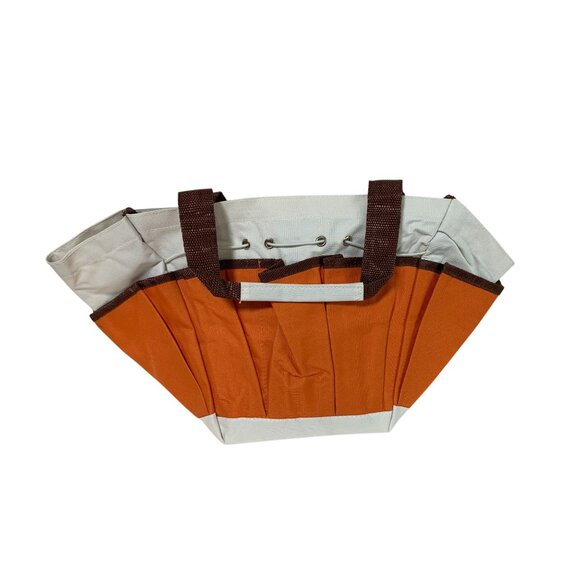 COPY - New Art & Craft Bag BAG Orange Brown White 17" Wid - Picture 1 of 4